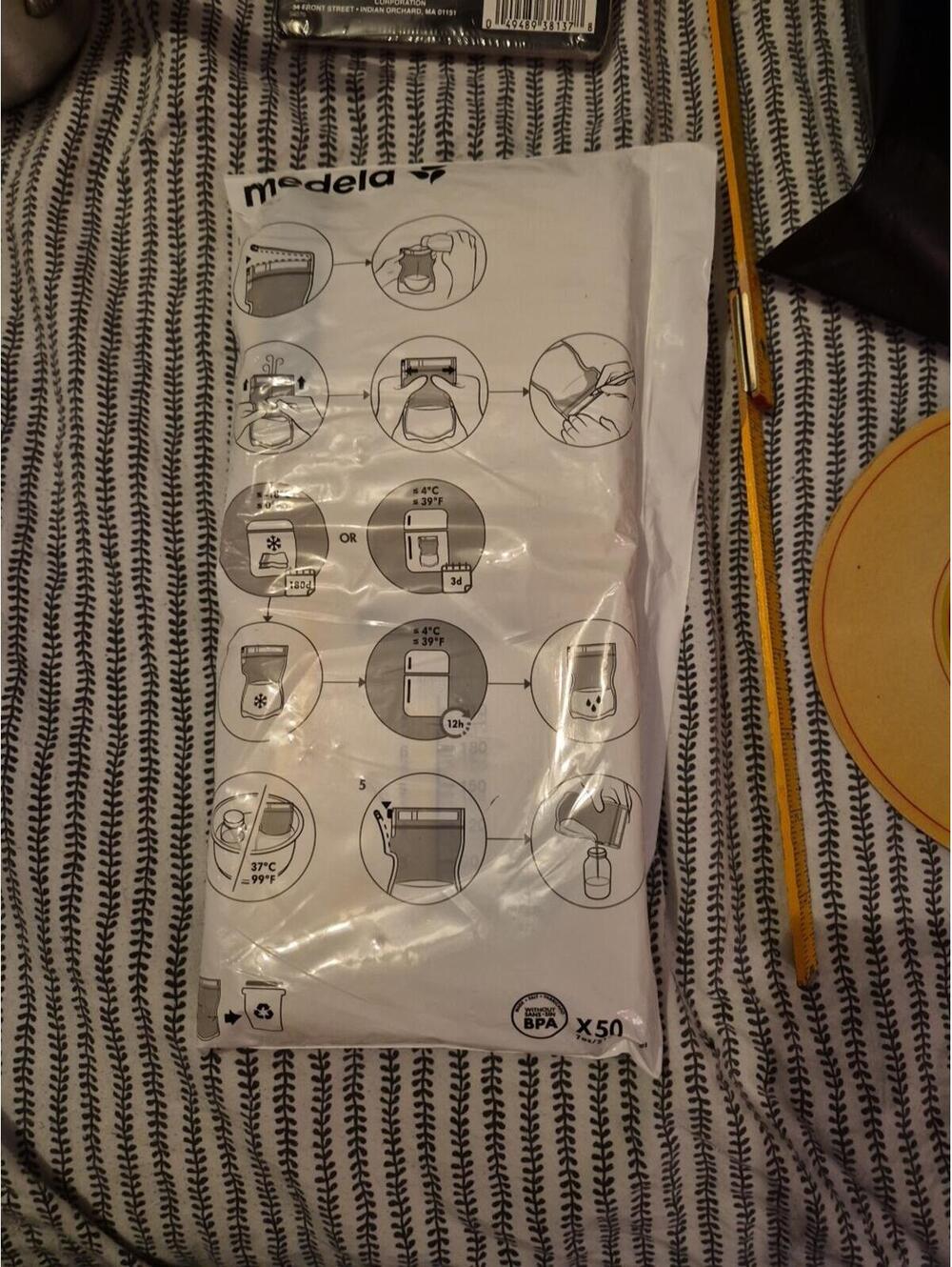 Medela Breast Milk Storage Bags 50 Count 🔥